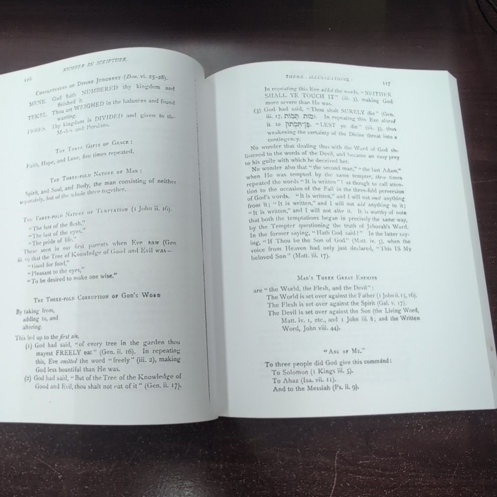 Number in Scripture E.W. Bullinger Kessinger Legacy Reprint Biblical Numerology - Picture 4 of 4